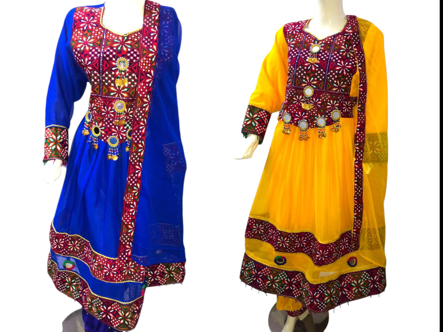 Afghani cultural stiched shalwar kameez for Women | afghan traditional partywear dress, formal ready to wear frock dress for female,